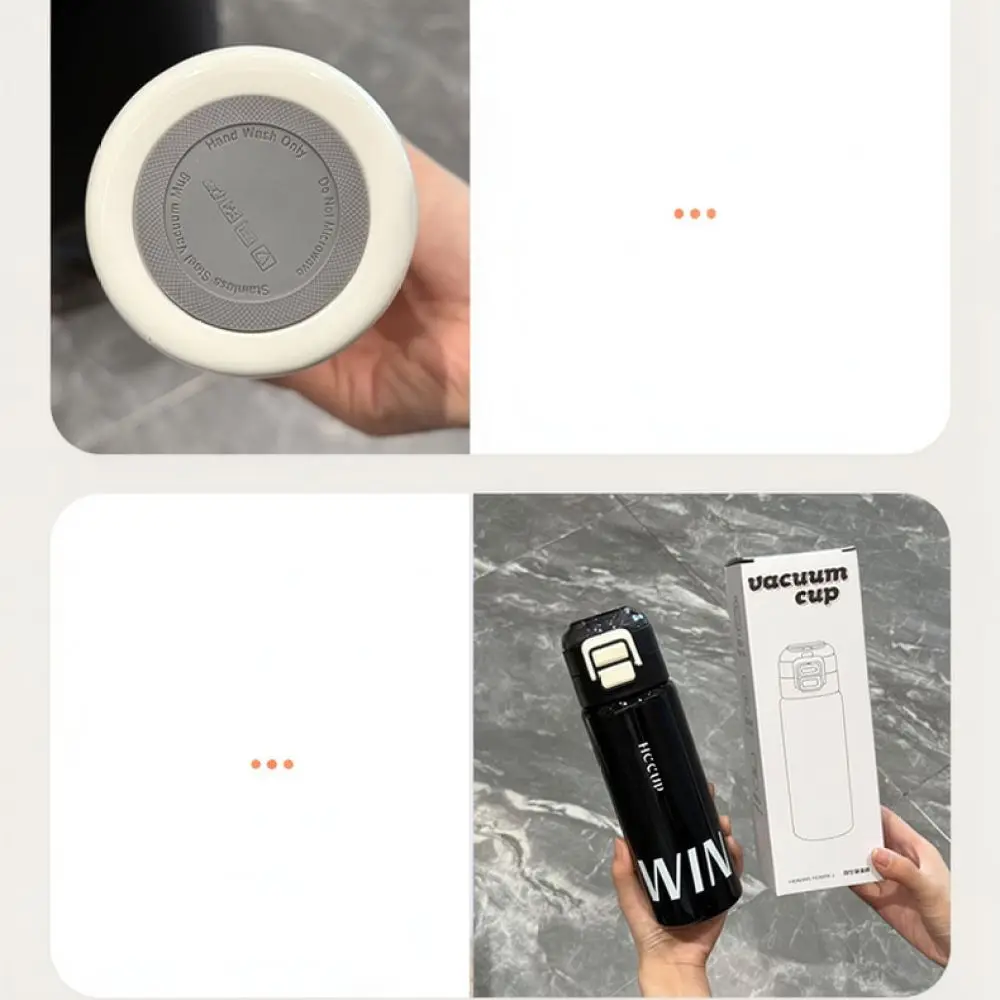 Premium Thermal Cup Stainless Steel Dual Sip Lid Vacuum Flask Portable Leakproof Water Bottle For Daily Hydration Use