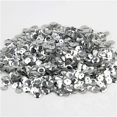Round Cup Sequin 4mm Multi Color Sequins for Sewing Crafts
