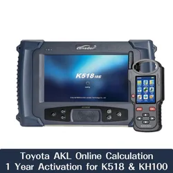 Lonsdor for toyota& Lexus AKL Function License for Nissan for Volvo for JRL Online Calculation Activation K518S K518ISE KH100 /+