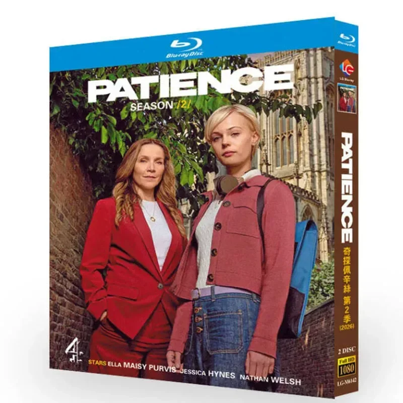 

BD Blu-ray High Definition American TV Series Detective Patience Season 2 Patience 2 Disc Box