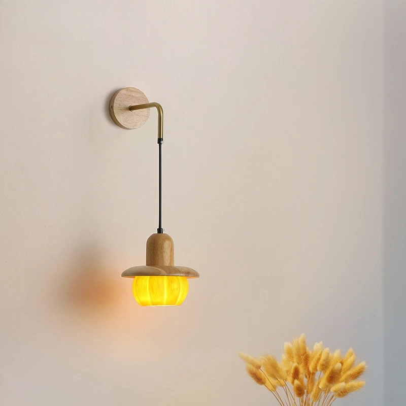 applique-murale-lampe-de-chevet-pour-chambre-a-coucher-lampe-moderne-et-simple-pour-salon-applique-murale-decorative-pour-couloir-lampe-d'escalier-lampe-en-forme-de-citrouille