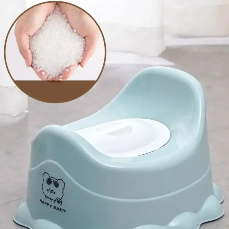 Potty Training Seat Foldable Portable Sitting Posture Urinating Pot Cute Cartoon Anti-leakage Potty Urinal Child Toilet Supplies