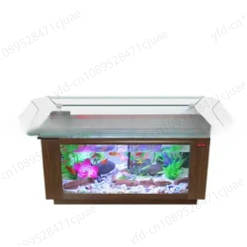 Glass Coffee Table Fish Important Desk New product High Quality Table Aquarium