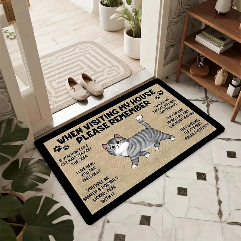Durable Low Maintenance Doormat Retro Football Board Game Themed Floor Mat for Patio Front Entry Porch Home Decor Thanksgiving