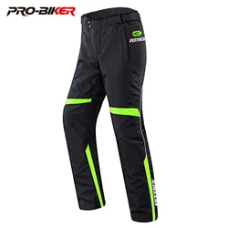 Waterproof Motorcycle Pants Anti-Fall Motorcycle Protection Equipment Wear-Resistant Motocross Pants Reflective Men Racing Pants