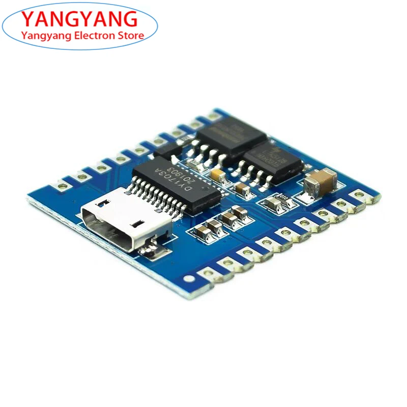 New DY-SV17F MP3 Player Module Voice Module 4MB Voice Playback IO Trigger Serial Port Control USB Download Voice Playback Board