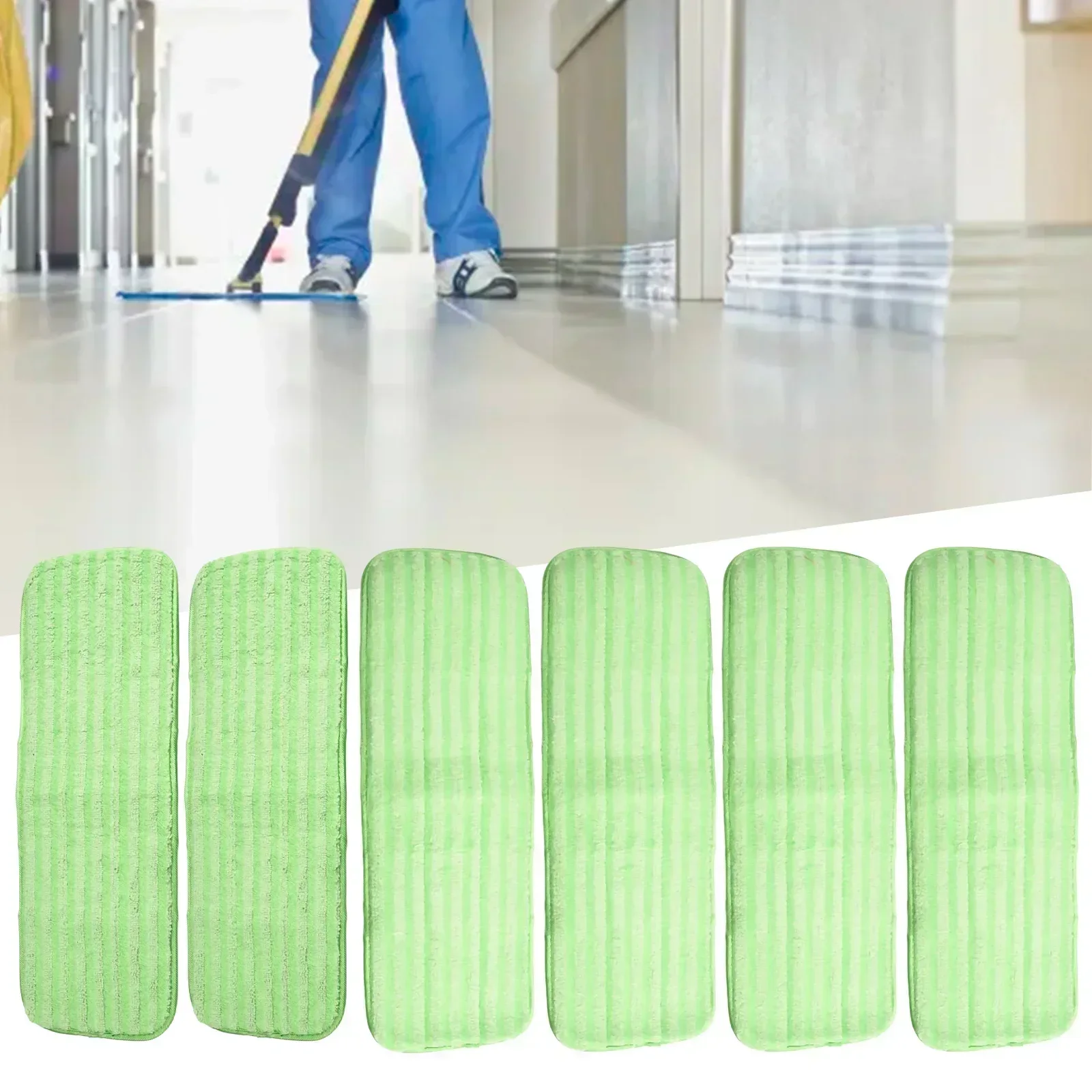 

Reusable Microfiber Mop Pads For Swiffer Sweeper XL, Mop Pad Refill Wet Dry Cleaning Pad Sweeping Cloth Floor Mop Pad