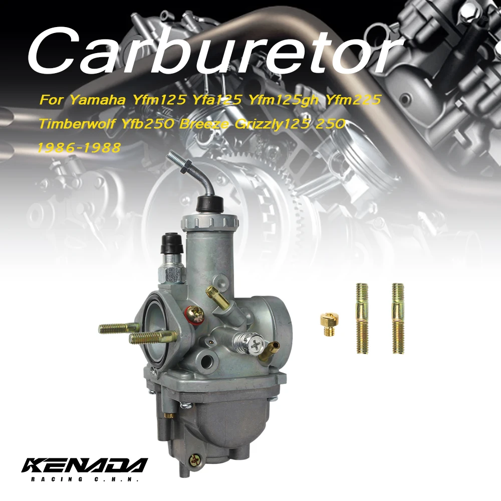 Carburador OEM 5VJ-14101-10 59V-14101 For Yamaha Yfm125 Yfa125 Yfm125gh Yfm225 Timberwolf Yfb250 Breeze Grizzly125 250 1986-1988