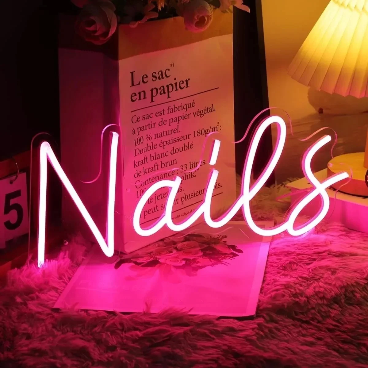 

Lash Room Neon LED Sign Beauty Room Decoration Neon Light Sign Lash Aberto Nail Room Neon Led Lights USB Wall Decor Neon Lamps