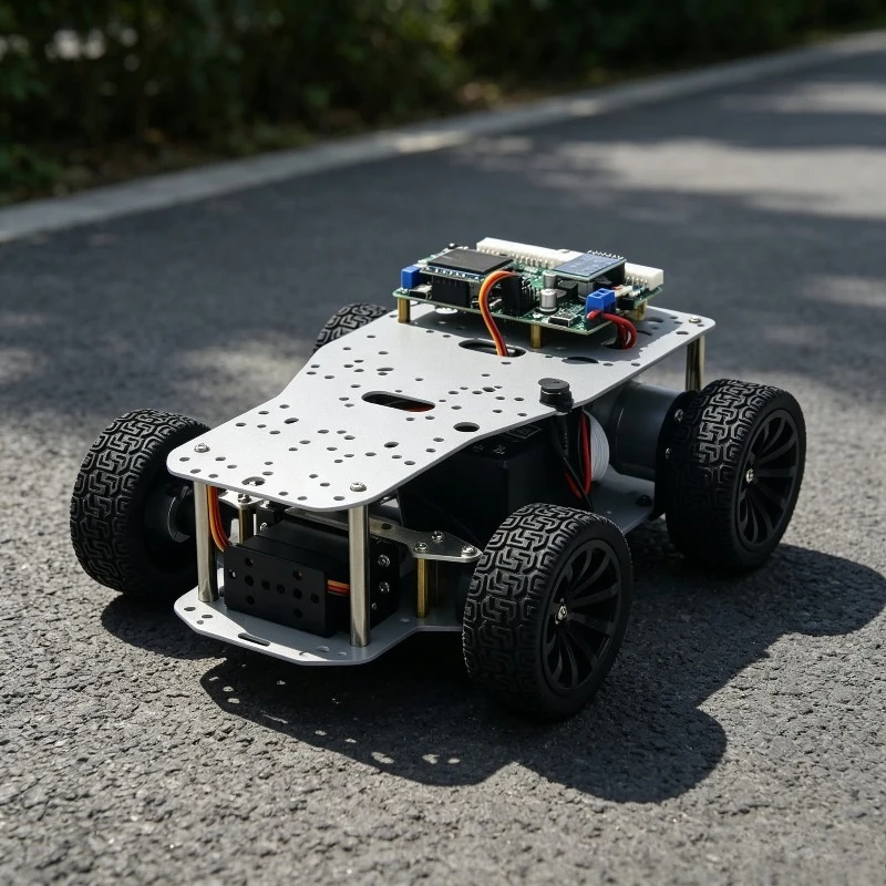 R550 Smart Robot Chassis Robot Car Chassis Ackerman/Differential/4WD/Mecanum Wheel Version with Electronic Control