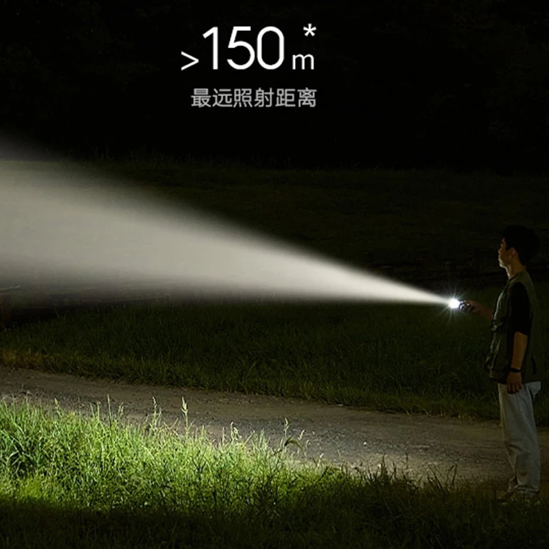 Original Xiaomi Mijia Multi Functional Portable Flashlight 3100mAh IP65 Waterproof 1000lm Emergency Lighting ﻿