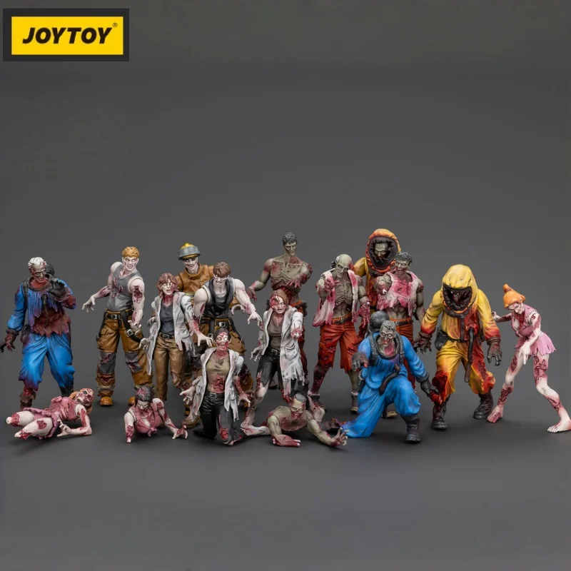 [AUF LAGER] JOYTOY 1/25 Action Figure Dark Source Zombie Figur Set Anime Militär Spielzeug