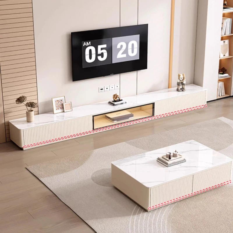 مكبر صوت خشبي حامل تلفاز وحدة تحكم ترفيهية جدار غرفة المعيشة طاولة تلفاز أفلام جمالية Suporte Para Tv أثاث على الطراز الصيني #4