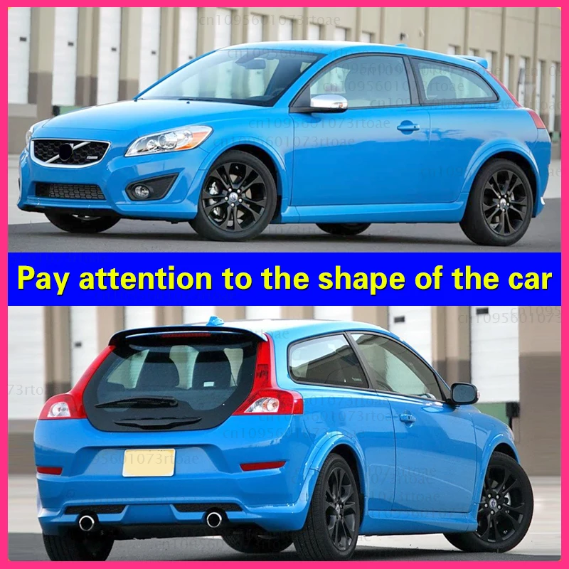 لفولفو C30 (بدون أختام مطلية) 2007-2019 درابزين الطين اللوحات الحرس سبلاش رفرف واقيات الطين اكسسوارات السيارات