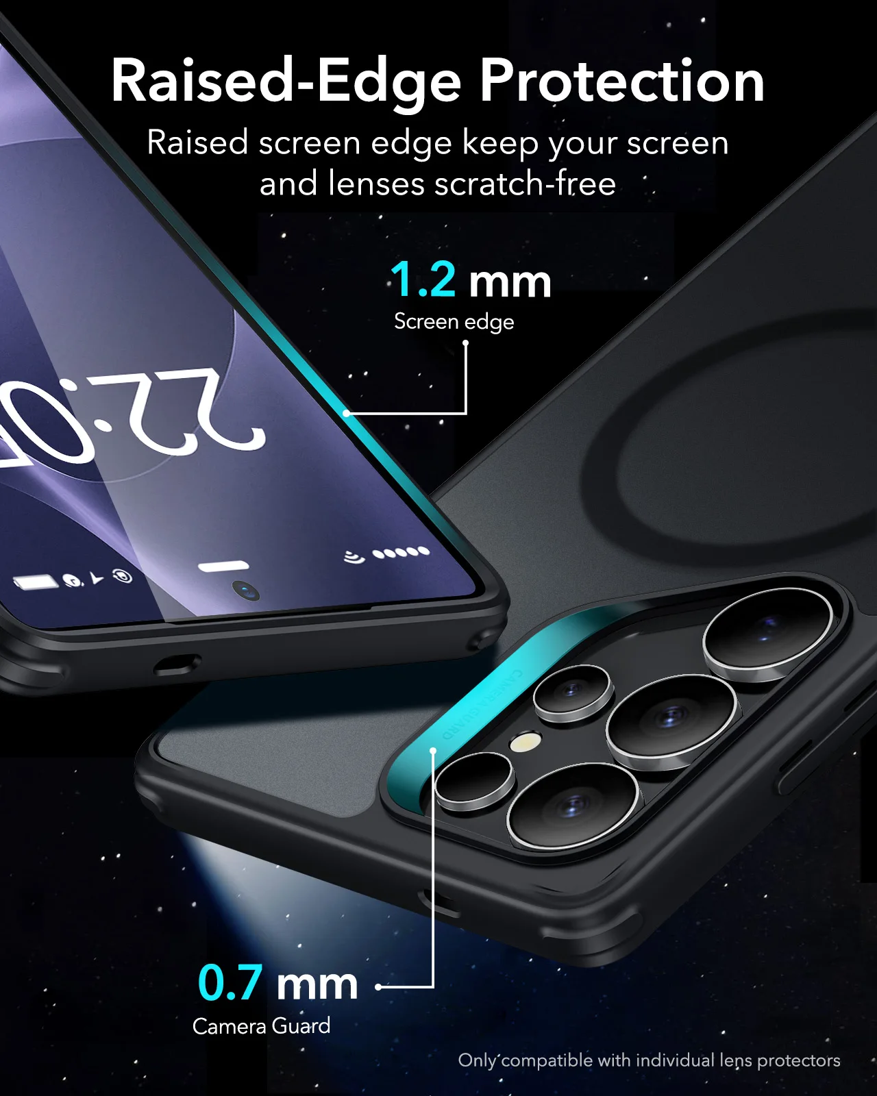 ESR for Galaxy S25 Ultra Phone Case with MagSafe Back Cover for Samsung Galaxy S25 Plus Back Phone Cover