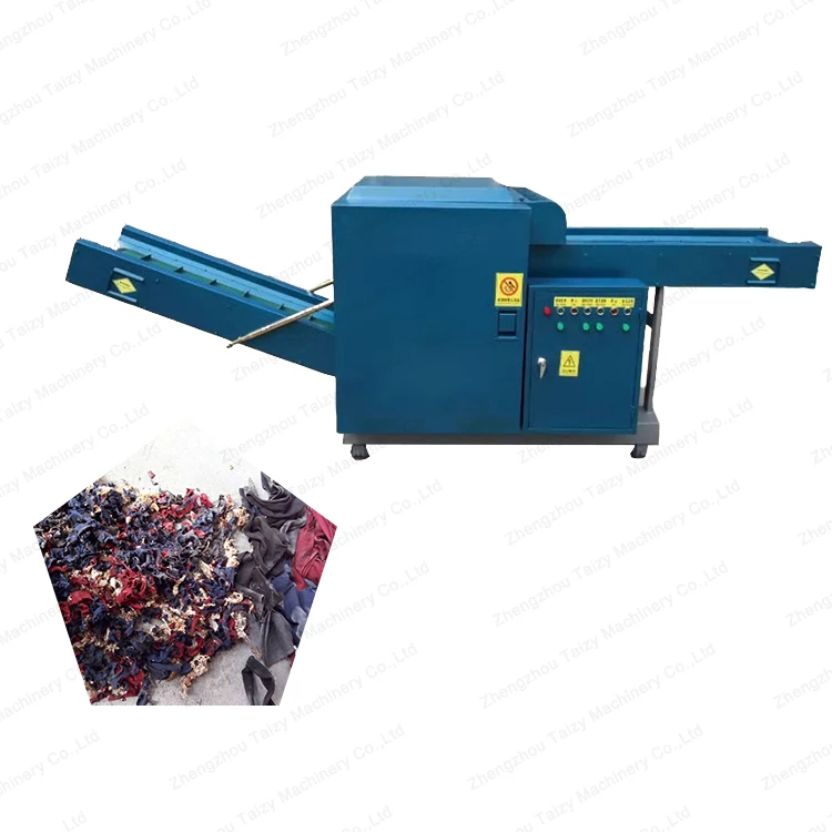 2025 Hot sell New Type Automatic Fibre Textile Cutting Machine Rag Cutter Machinery