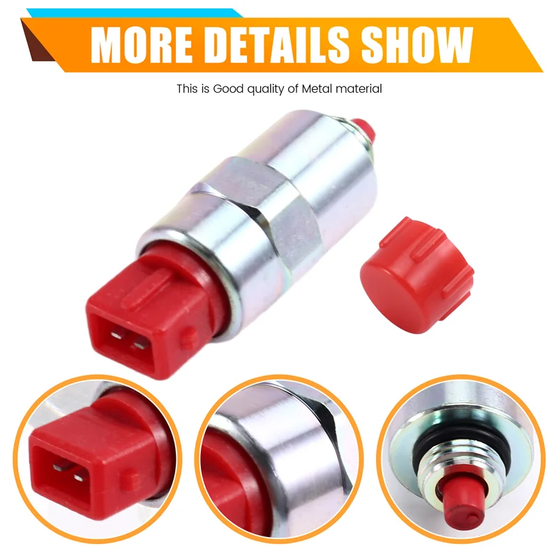 X39A-643244 147-2645 312D2GC 24 В электромагнитный клапан остановки топлива E320D 312C для экскаваторов Caterpillar, аксессуары