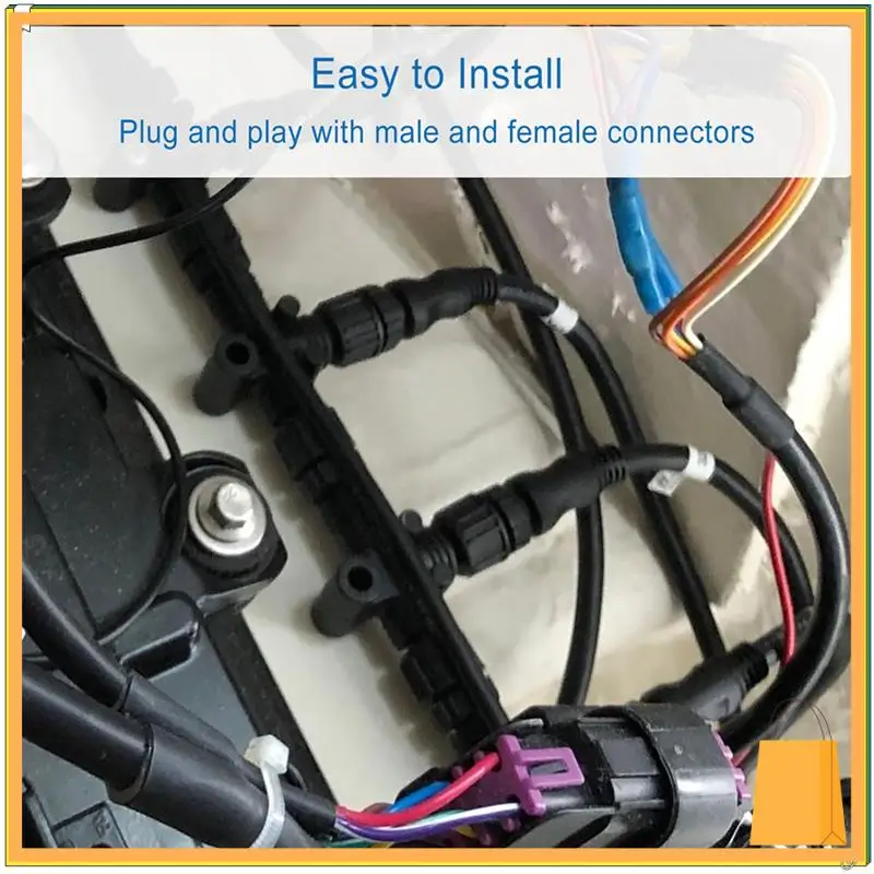 L52A-2X NMEA 2000 (N2K) Cavo di prolunga o caduta della spina dorsale da 2 metri per reti Lowrance Simrad B&G Navico con connettore a 5 pin