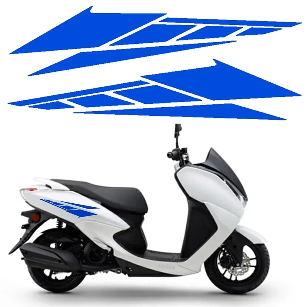 PVC reflecterende motorfietsaccessoires stickers en stickers voor scooter staartdoos decoratie voor Honda BMW KTM Yamaha sticker