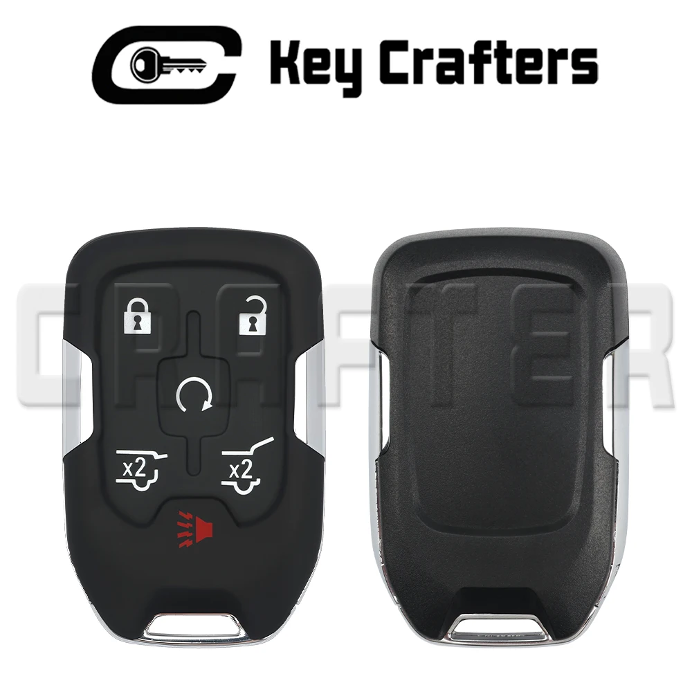 Key Crafters Smart Car Key For Chevrolet Silverado Tahoe HYQ1AA 315MHz HYQ1EA 433MHz CHIP ID46 For GMC Terrain Sierra Acadia