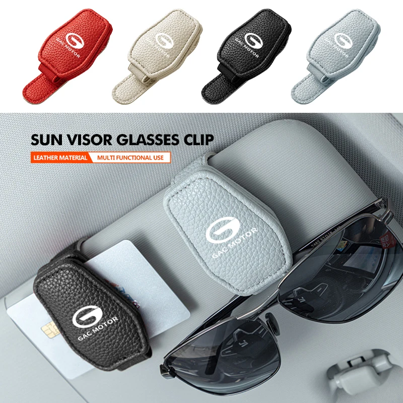 Автомобильный солнцезащитный козырек, держатель для очков, солнцезащитные очки, зажим для очков для GAC MOTOR GS3 GE3 2016-2020 Trumpchi Aion S Aion Y AION V iA5