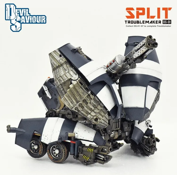 Devil Saviour DS01 Mixmaster Builders' 8 Combinazione Action figure Collezione di giocattoli per ragazzi