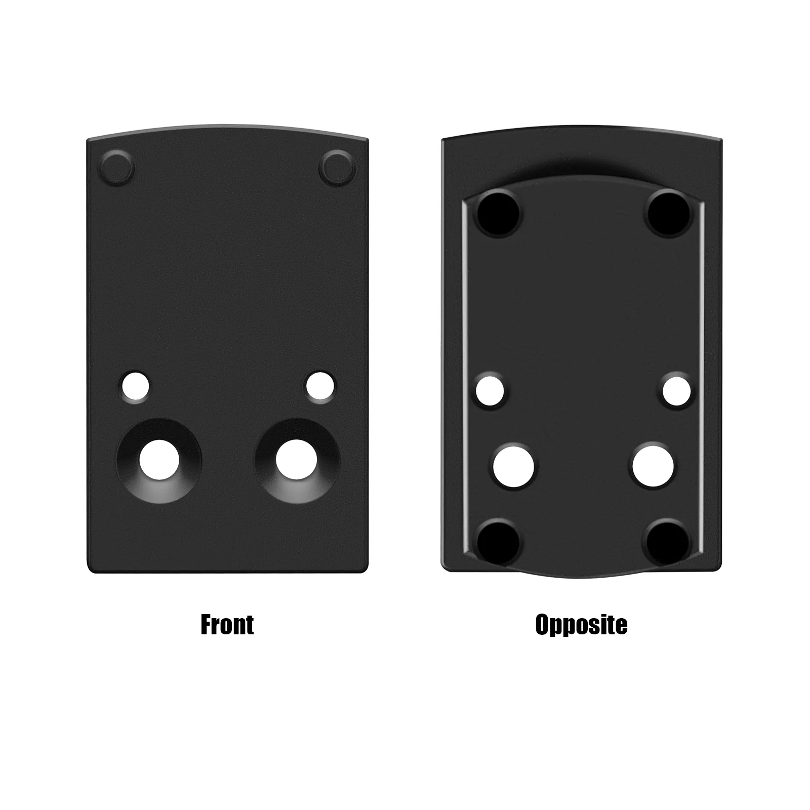 SPINA OPTICS RMSC-to-HS407C/507C Red Dot Adapter Plate for Glock 48 MOS/43X & P365X/XL - Low-Profile Aluminum Mount