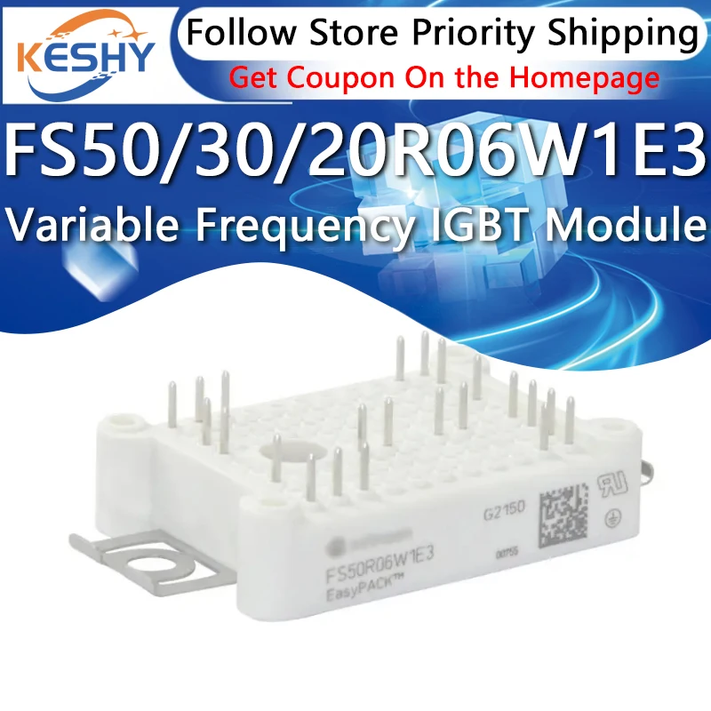 

FS50R06W1E3 FS30R06W1E3 FS20R06W1E3 New and Original IGBT Module Variable Frequency Air Conditioning Power Module Driving IC