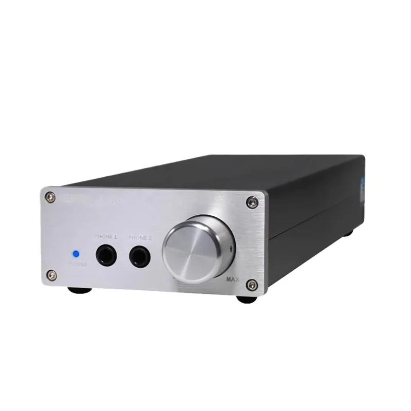 

Desktop Headphone Amplifier Pure Ear Amplifier Push Stage Direct Carving Large Lyman Headphone Amplifier 6.35MM Jack