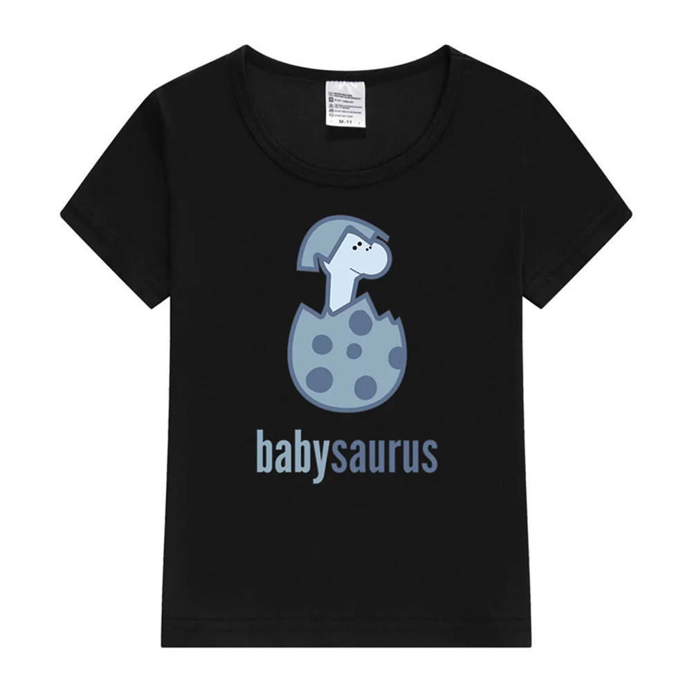 Mommysaurus Daddysaurus Babysaurus Shirt Dinosaur Family Shirt Set Baby T-Shirt  Summer Top Tees