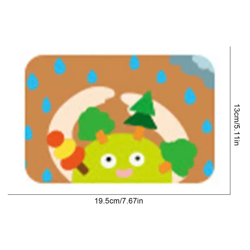 Sand Painting set For Kids Colorful Sand Painting Pictures Peel And Stick Kit 12 Colors Of Sand 16 Peel And Sprinkle Pictures