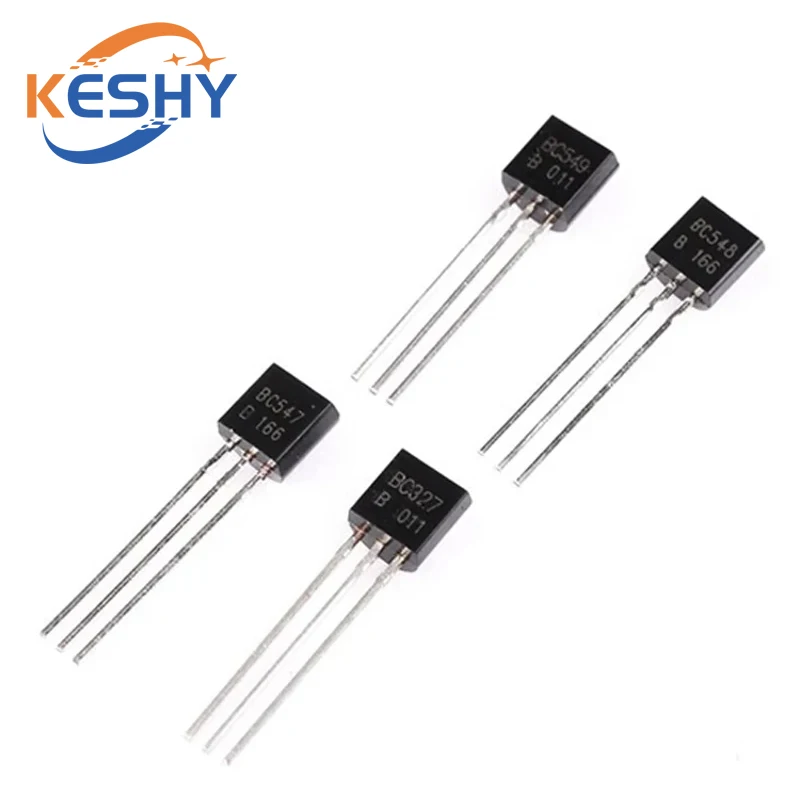 50PCS BC327B BC337B BC368B BC369B BC546B BC547B BC548B BC549B BC556B BC557B BC558B BC560B TO-92 Triode Transistor NPN Electronic