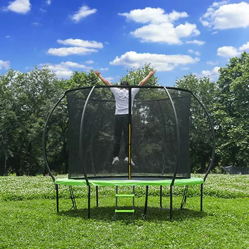 Multiple Size Inground Outdoor Trampoline Stable Build For Outdoor Sports And Recreational Activities