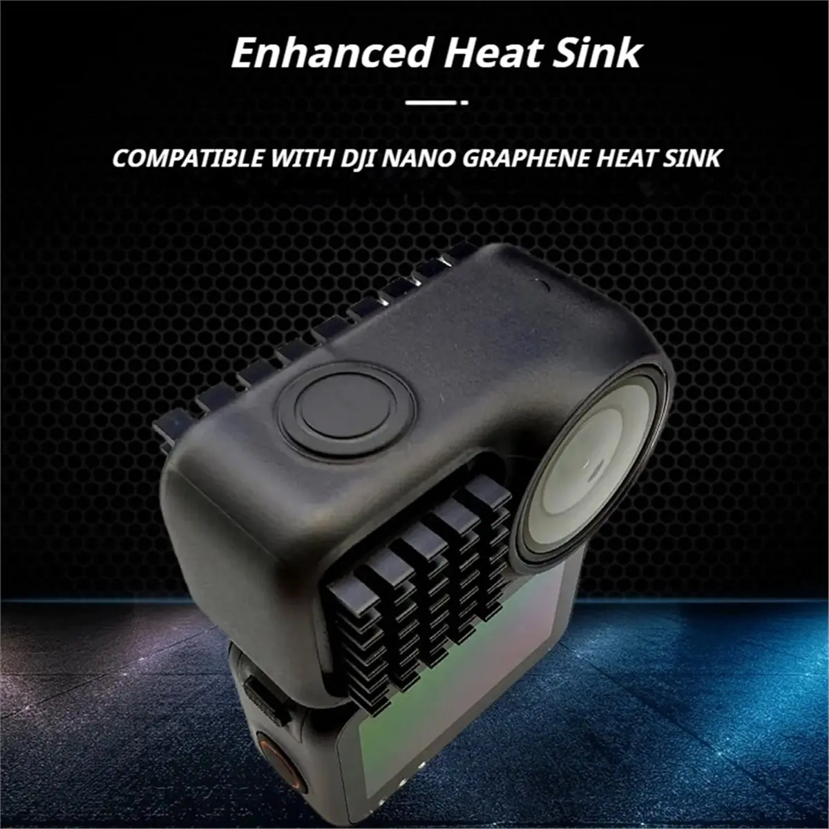 2026 New Aluminum Alloy Heat Sink for Nano Patch High-Efficiency for Passive Cooling and Video Recording