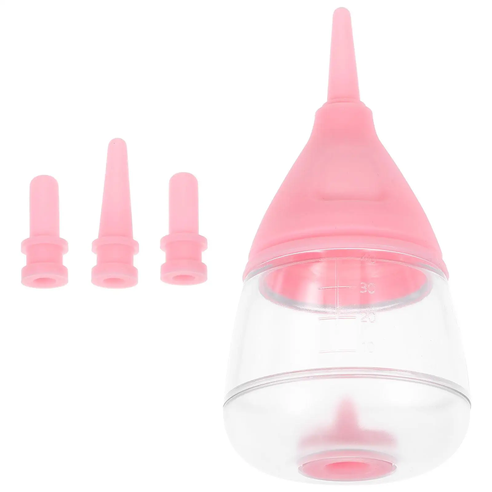 

Pet Nursing Bottle for Puppies Kittens Hamsters Rabbits Yellow Silicone Feeder Easy Clean Portable Small Animal Milk Feeder with