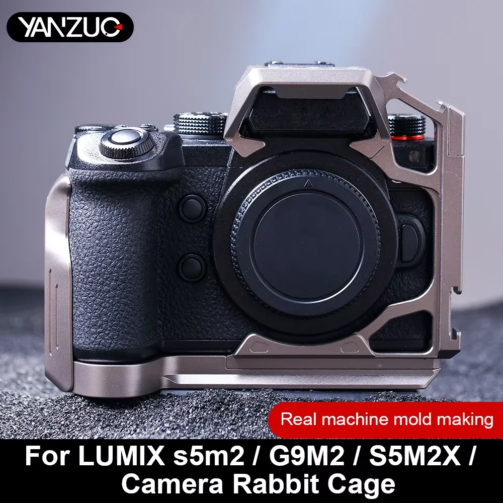 YANZUO Camera Holder For Panasonic Lumix 5m2 G9m2 Camera Rabbit Cage Kit Suitable For S5m2x Universal Camera Holder
