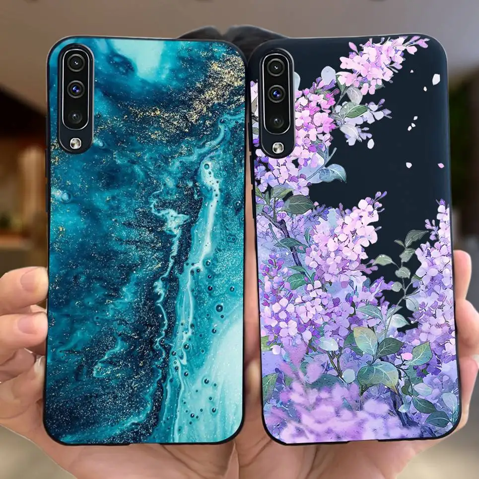 Case For Samsung Galaxy A50 Case Moon Night Silicone Phone Soft TPU Protection Back Cover For Samsung A50S A30s A 50S Case Funda