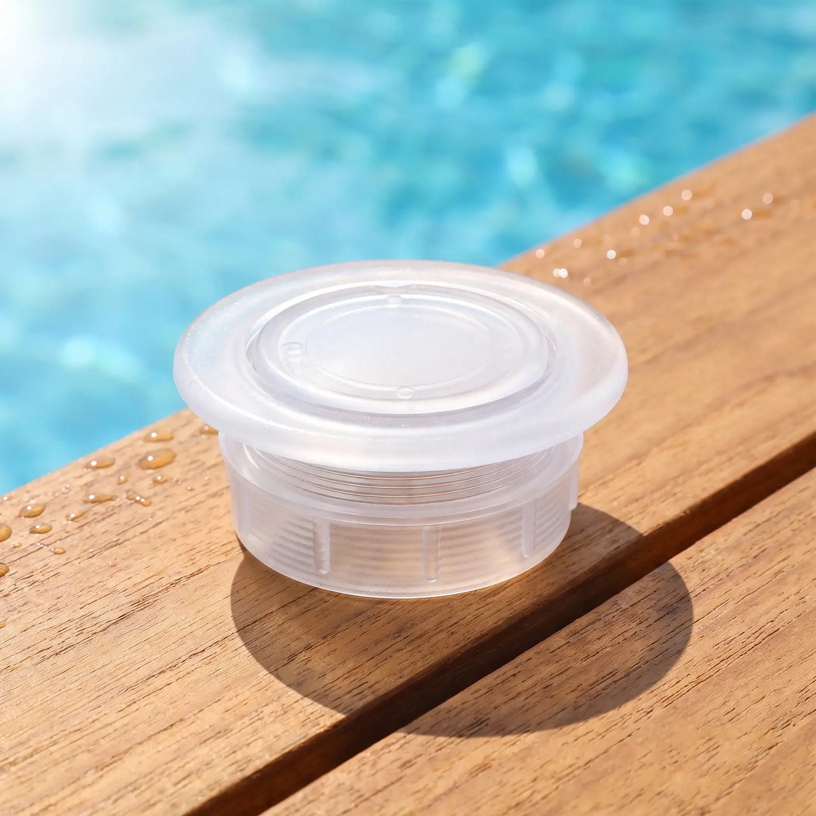 Patio Umbrella Table Hole Insert Grommet Kit Plastic Ring and Cap Table Stabilizer Base Ring for Outdoor Dining Patio Furniture