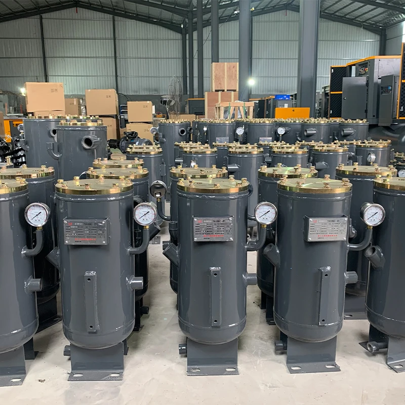 Screw air compressor spare parts oil return check valve oil and gas drum