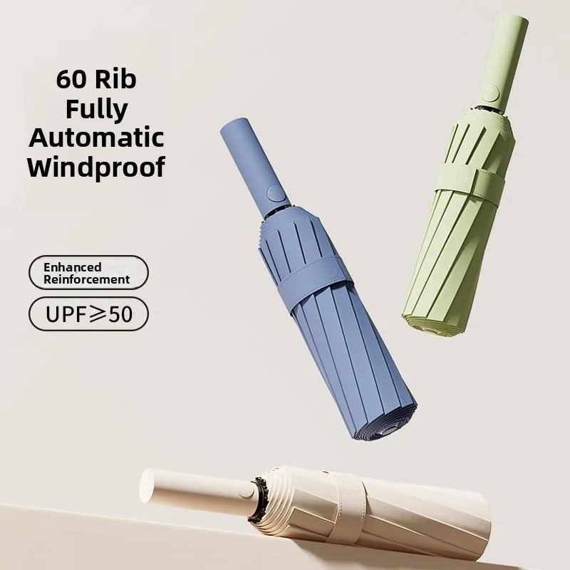 

Большой усиленный зонт от солнца и дождя для двоих, ветрозащитный, с черным покрытием, для ежедневного домашнего использования