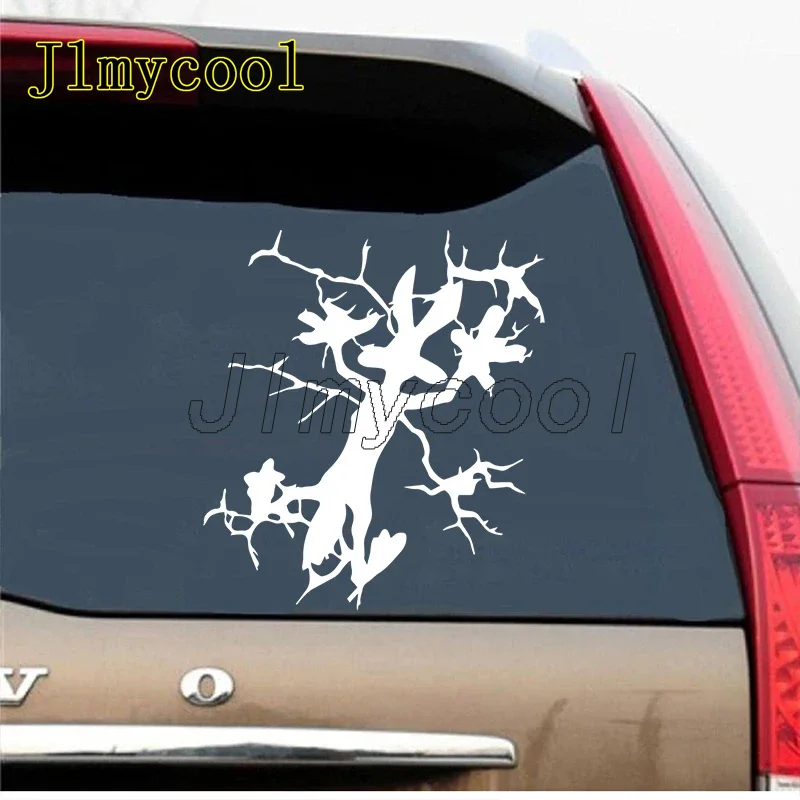 

Crashed Coyote Wile e Coyote comes from road runner stickers for cars bikes laptops Stickers for dents and glass Decal Sticker