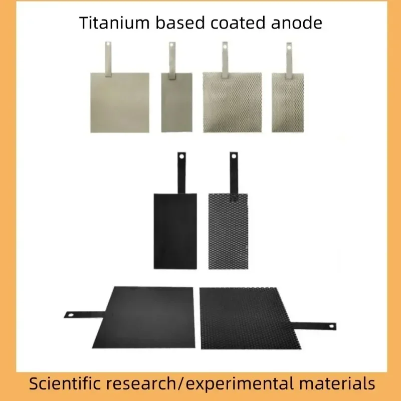 50mmx100mm Ti based anode/ruthenium iridium tantalum/tin antimony titanium mesh, plate/used for electroplating and electrolysis