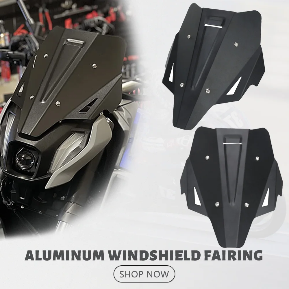 

FOR YAMAHA MT-07 MT07 2021-2022-2023-2024 Motorcycles Accessories Windscreen Fairing Sport Screen Windshield Deflector Aluminum