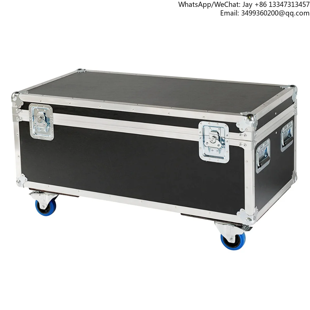 

Factory Wholesale Custom Size Aluminum Flight Case Protection Carry Equipment Ultra High Cable Luggage With Wheels