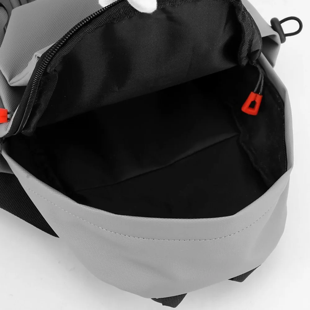 Nylon Men's Chest Bag Breathable Multi Functional Outdoor Shoulder Bag Large Capacity Adjustable Strap Sports Walking Bag Travel