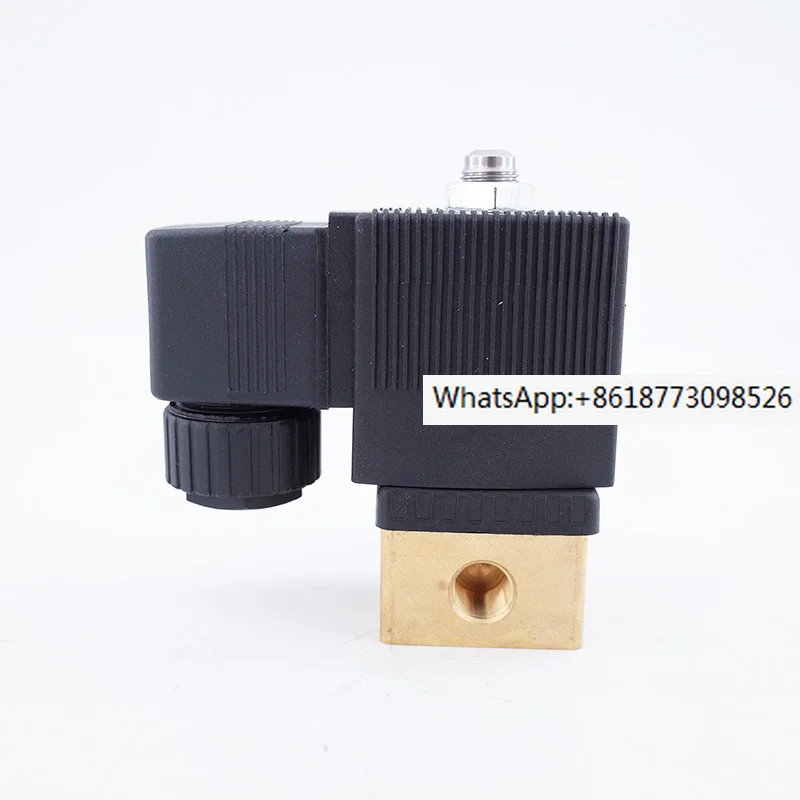 

0-16bar/10bar/8bar/6bar three-way two-position air solenoid valve 6014 1/8 ″; 1/4 "; BSP 12V 24V DC Normally Closed Brass