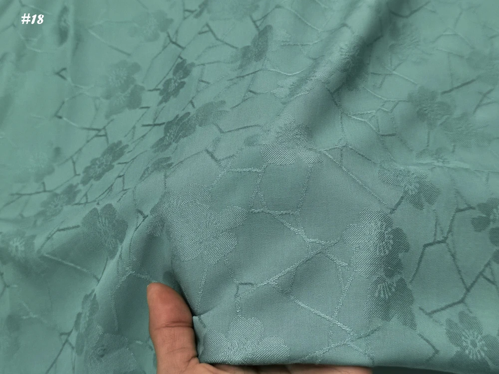 1 Meter X 1,35 Meter Hochwertiger Viskose-Stoff Rayon-Popeline Kleider- und Hemdenmaterial Großhandel – Detail 35