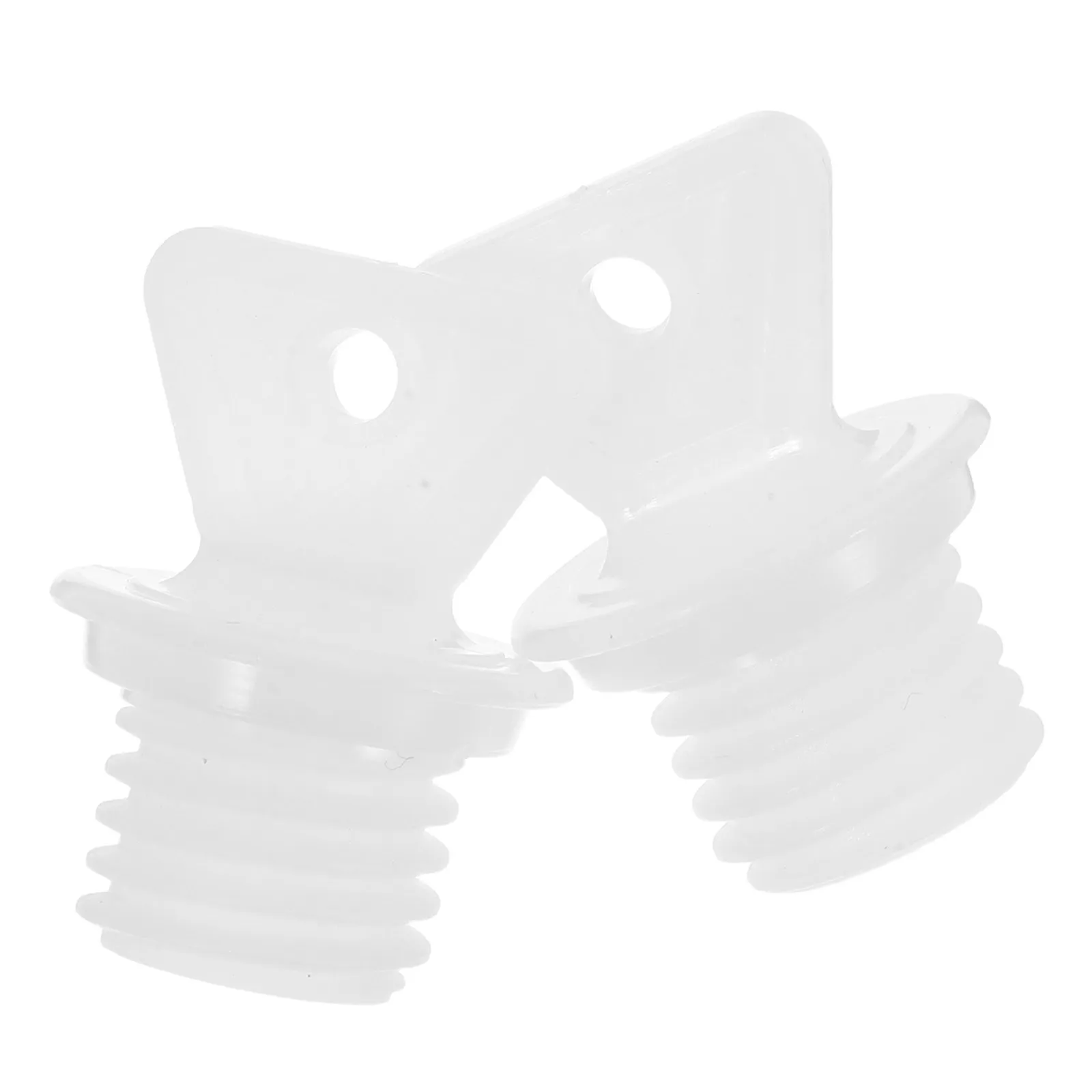 2pcs Hot Water Bottle Plug Sealing Sack Leak Proof Small Plastic Plugs Caps Durable High Temp Resistant Wide Application Tight