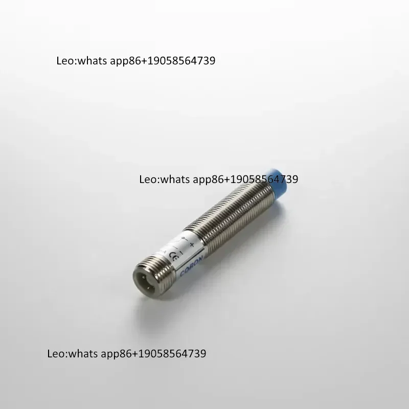 CORON Inductive Proximity Sensor CLJ-A18-8ANA-G M18 Sensing Range 8mm NPN NO 10-30VDC for Metal Detection with M12 Connector