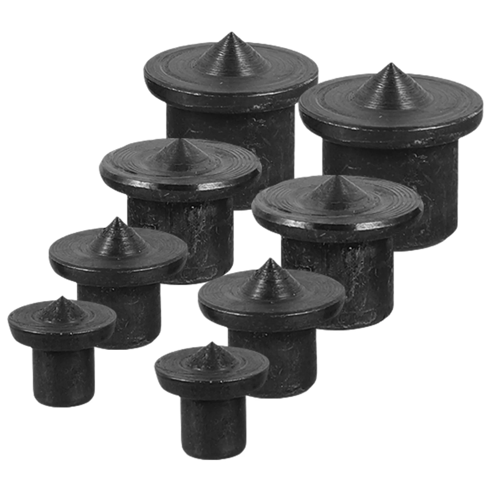 

8pcs Dowel Transfer Pins Woodworking Tools Steel Dowel Center Transfer Plugs Drill Hole Locator For Diy 6Mm 8Mm 10Mm 12Mm